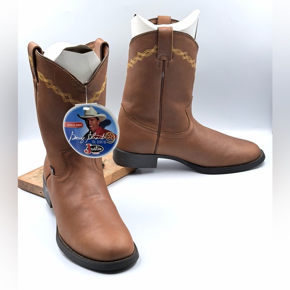 Justin Boots Western Ropers - Picture 3 of 11